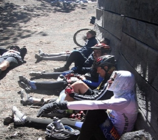 en el refugio